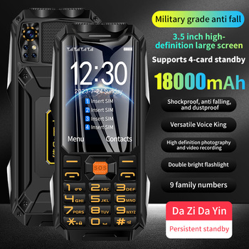 Q9 GSM 2G Network Mobile Phone 4 SIM Cards Rugged Bar Cellphone 3.5Inch HD Display Big Battery Loud Voice For Elderly Q9 GSM 2G Network Mobile Phone 4 SIM Cards Rugged Bar Cellphone 3.5Inch HD Display Big Battery Loud Voice For Elderly