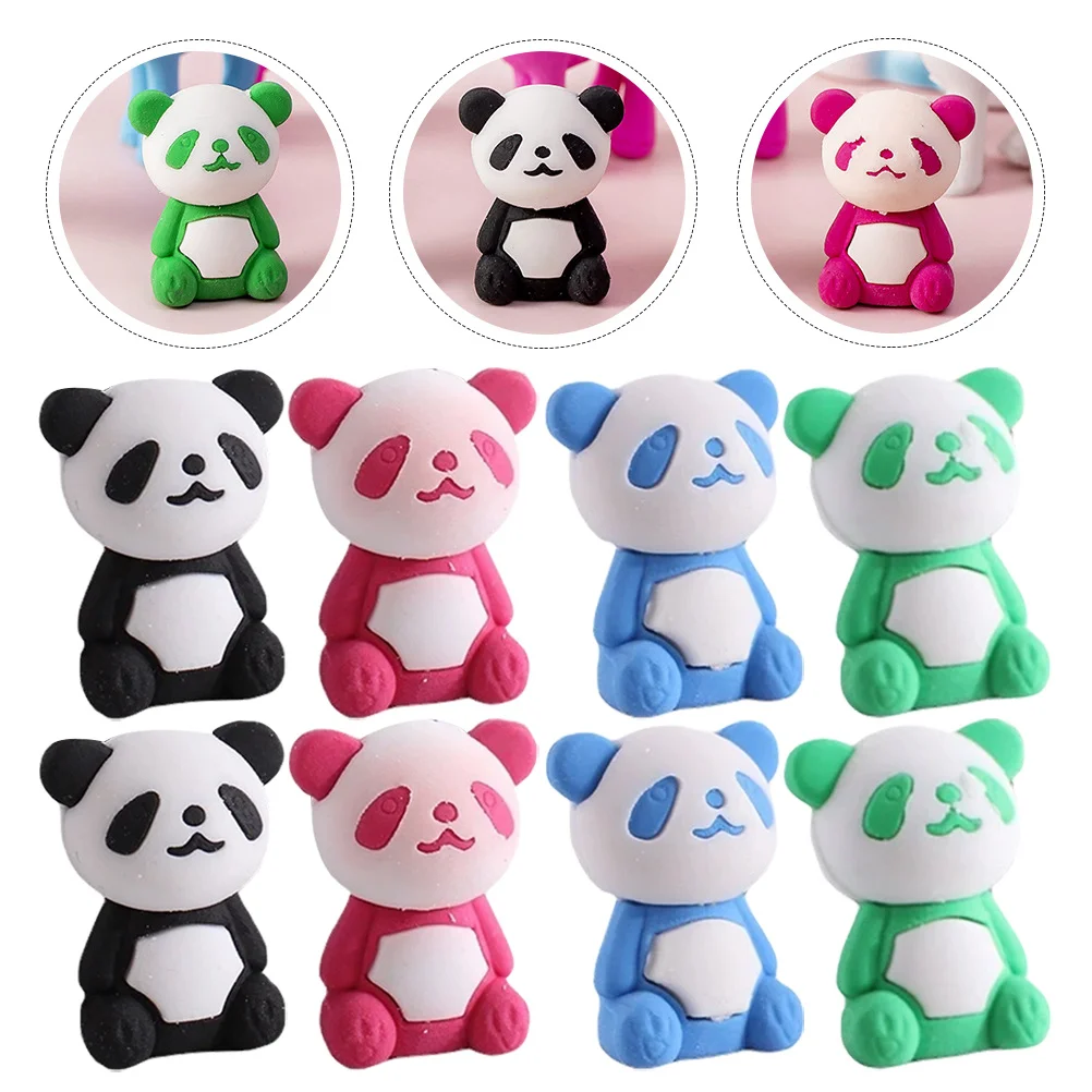 

36pcs Panda Eraser Mini Animal Erasers For Kids Toddlers Small Erasers For School Office Decorative Stationery Supplies