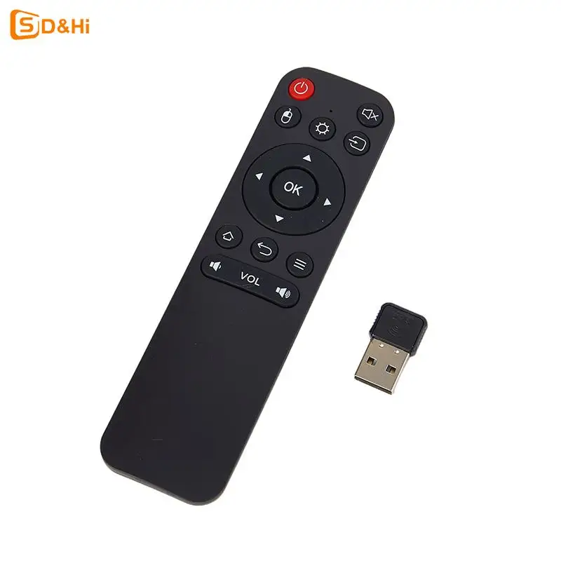 Receptor USB sem fio universal para Android Smart TV Box, controle remoto, Air Mouse, PC, TV Box, Bluetooth 5.0, 2.4G