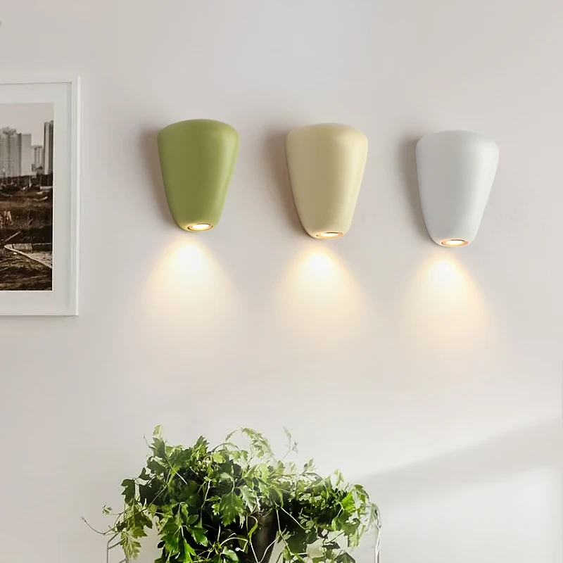 Middle aged cream style bedroom bedside wall lamp, staircase corridor, living room, e-sports room, TV background wall lamp
