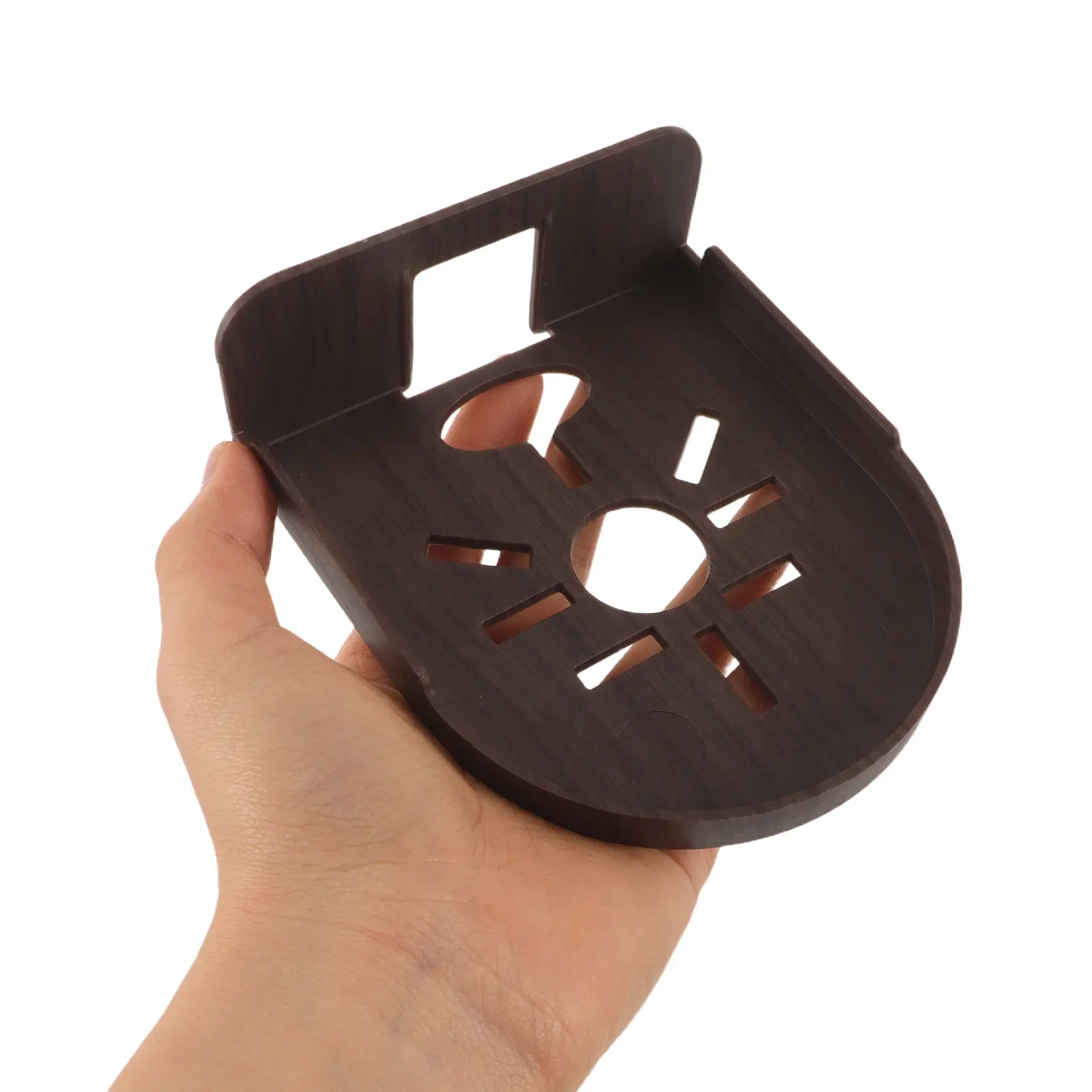 2Pcs Security Camera Wall Mount No-Drilling Plastic Floating Shelf Indoor Camera Holder Small Wall Shelf Monitor Bracket Stable