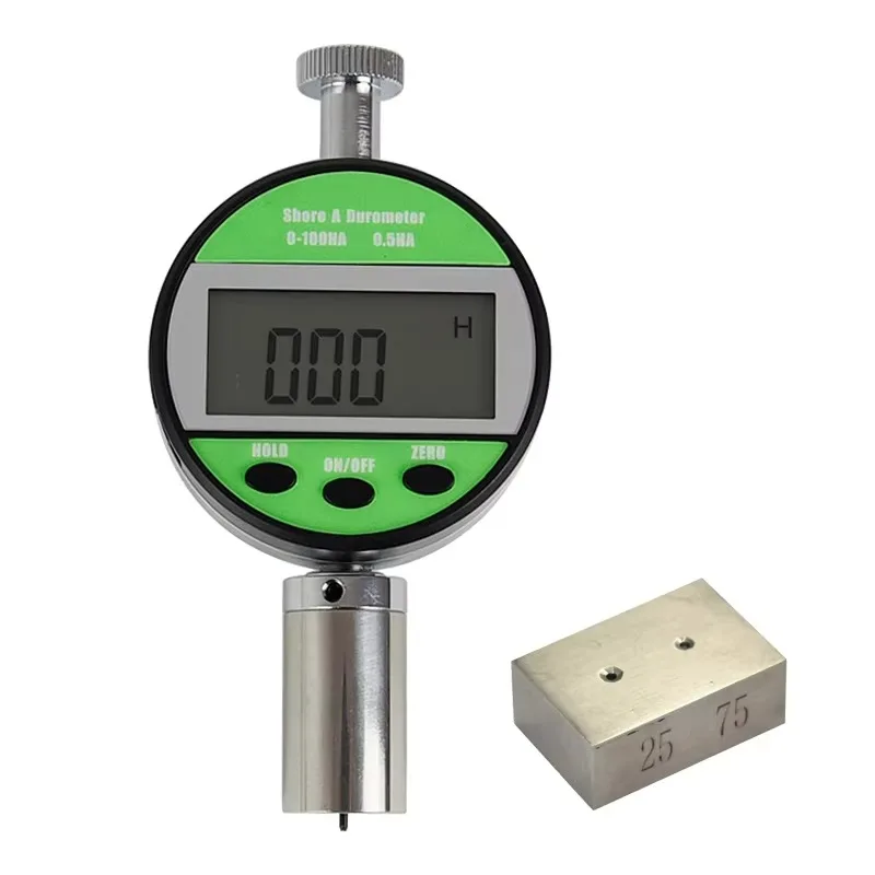 

LX-A-Y Digital Shore Hardness Tester with Calibration Block Essential Tool for Accurate Testing