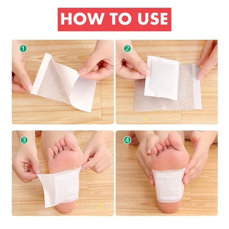 5Pair/Lot Detox Foot Patch Herbal Foot Masks Relieve Moisture Anti Cellulite Improved Sleep Korea KINOKI White Box Beauty Health