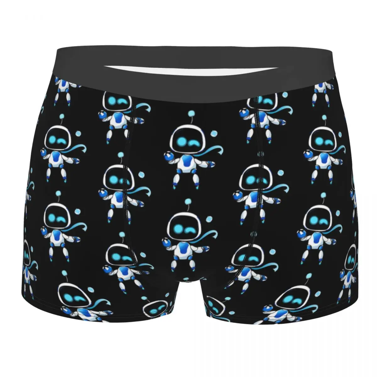 

Astrobots Wink Men Underwear Boxer Briefs Shorts Panties Novelty Polyester Underpants for Male Plus Size