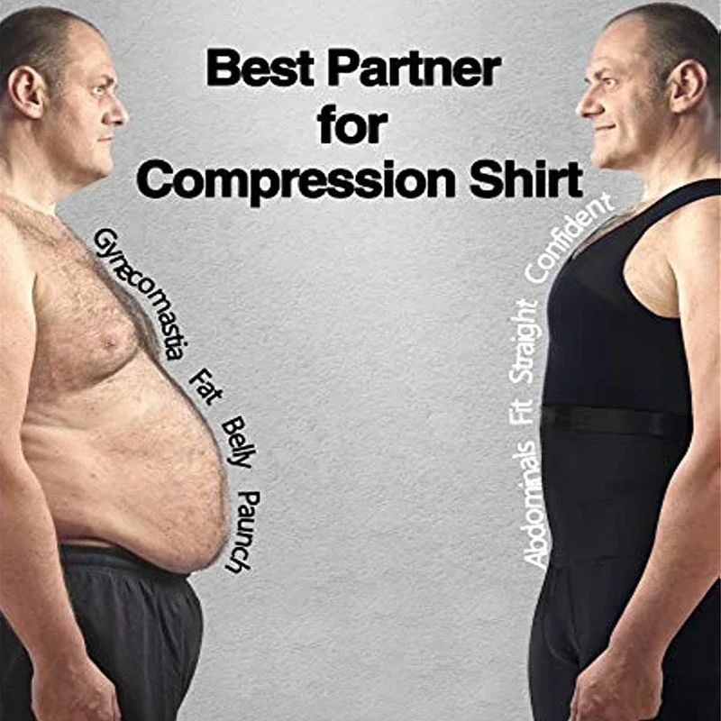 Men Full Body Shaper Underwear Slimming Compression Bodysuit Open Crotch Shapewear Tummy Control Male Corset Fajas Para Hombres