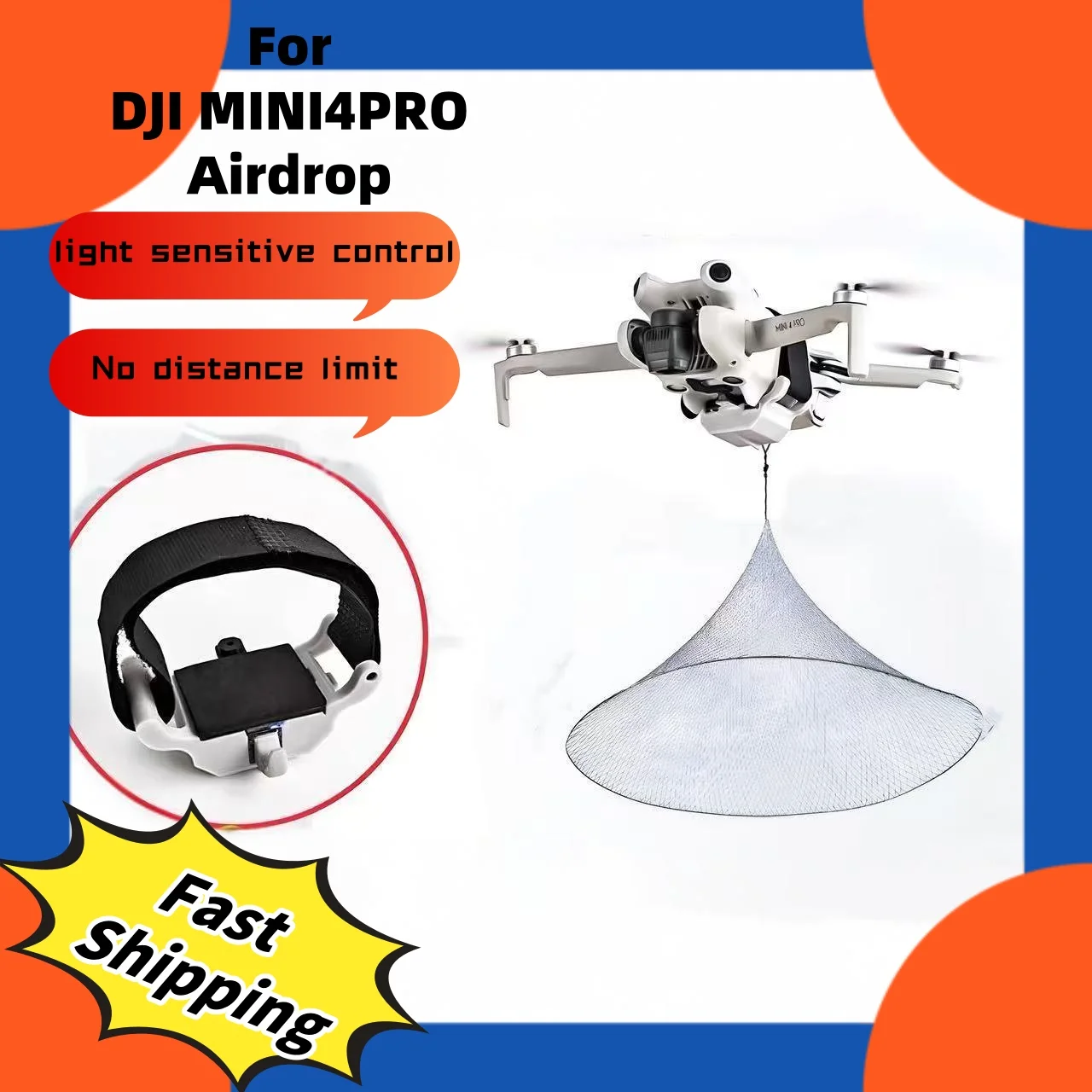 

Dji Mini 4 Pro Drone Dropper / Thrower
