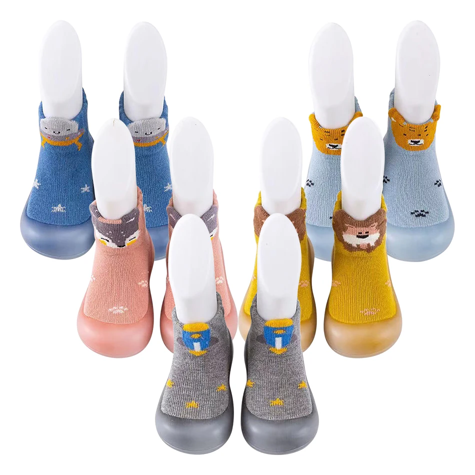 

Stylish Practical Baby First Soft-Soled Shoes Non-Slip Indoor Socks Newborns and Infants First Walkers Shoes All Season Comfort