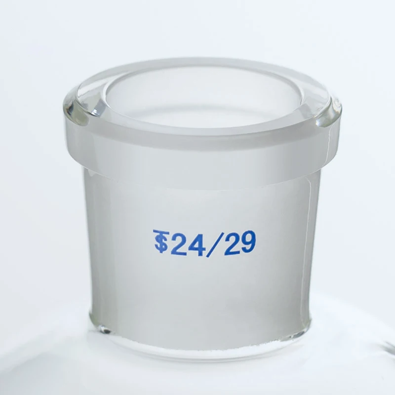 Spherical separatory funnel globe shape,with ground-in glass stopper and stopcock,Capacity 60ml,Joint 24/29,Glass switch valve