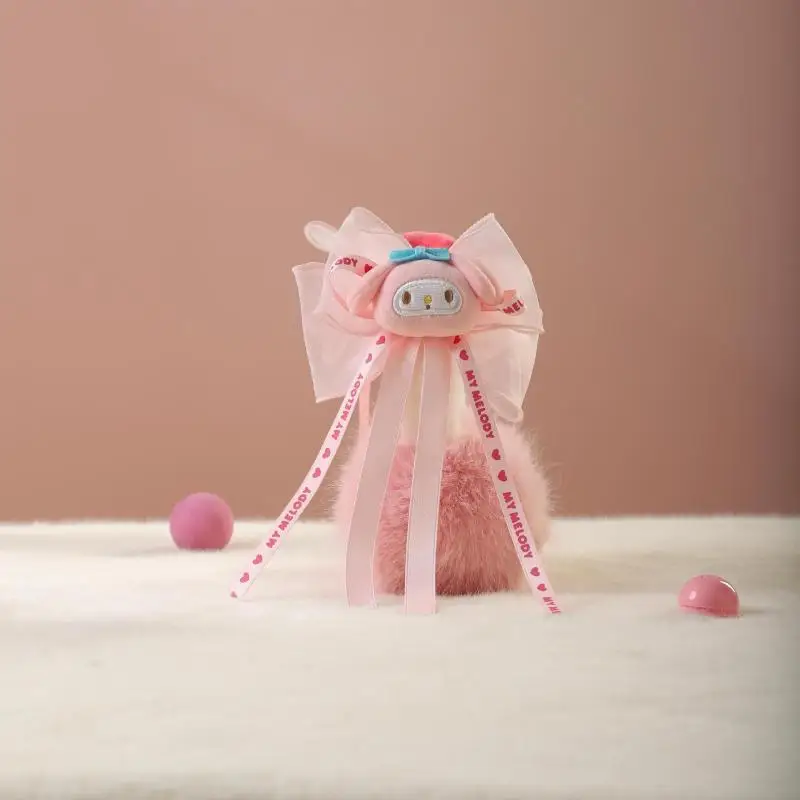 Kawaii Sanrioed My Melody Kuromi Kinder Winter Plüsch Warme Ohrenschützer Niedliche Cartoon Prinzessin Wind Frostschutzmittel Ohrwärme