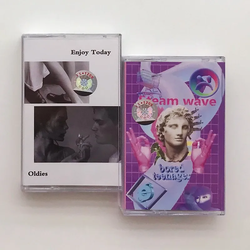 

Cassette Tape Western Style Audio Cassette Double Compilation New Sealed Nostalgic Collection Playback Tape