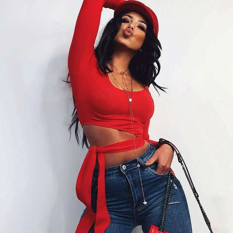 

Длинная облегающая повседневная футболка, женская футболка Faion Top Svel, удобная футболка Streetwear Sle