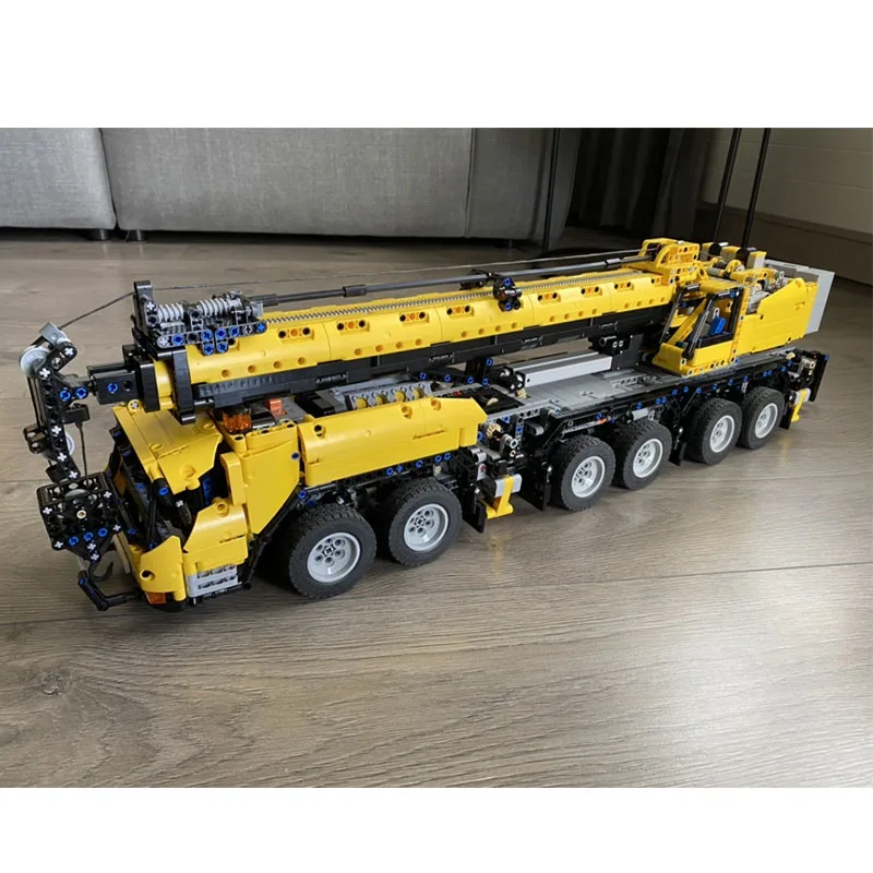 

MOC-5509 GMK6400 Mobile Remote Control Crane Building Blocks Model 3593 PartsMOC Creative Building Blocks Toy Gifts for Boys