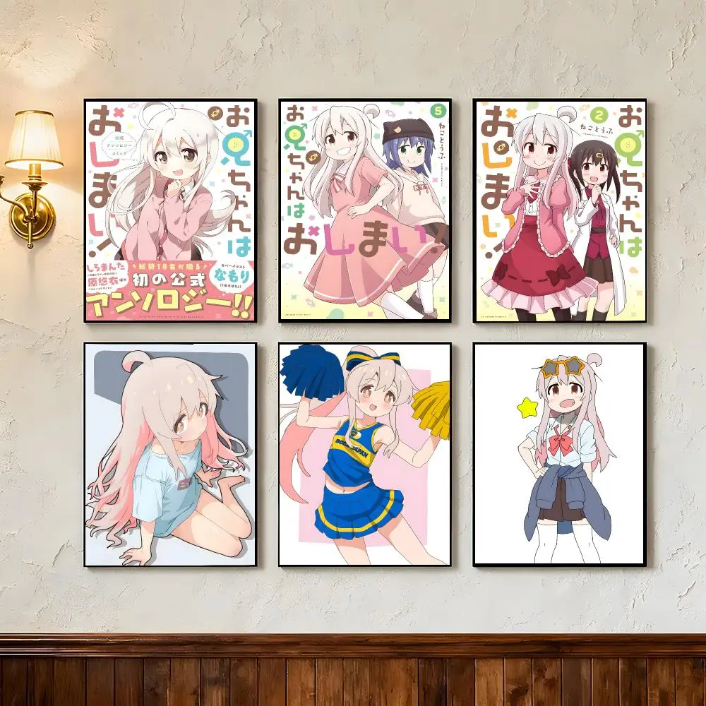 Anime Onimai I'm Now Your Sister Poster Wall Art Poster Prints Home Wall Decor Gift for Living Room, Bedroom Bar & Parlor