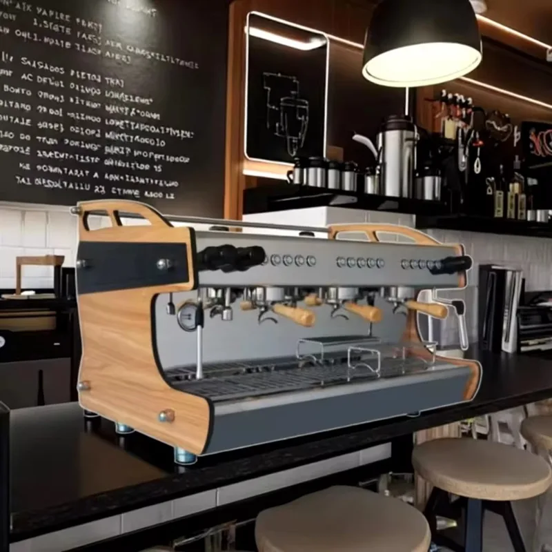 3 Group Commercial Espresso Machine for Hotel Catering Restaurant Banquet Kitchen Equipment Custom