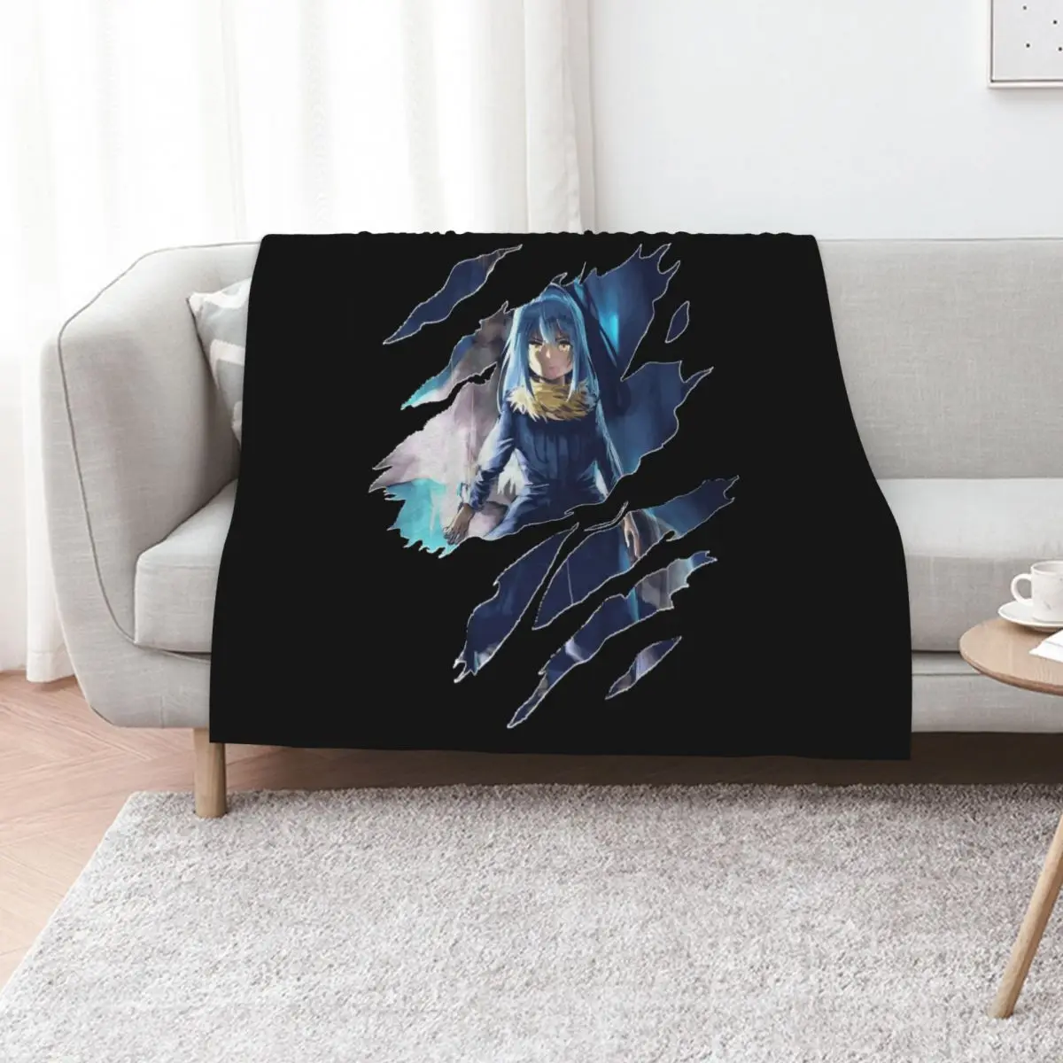 Anime Rimuru Tempest Classic Throw Blanket halloween warm winter Stuffeds Luxury Thicken Vintage Blankets