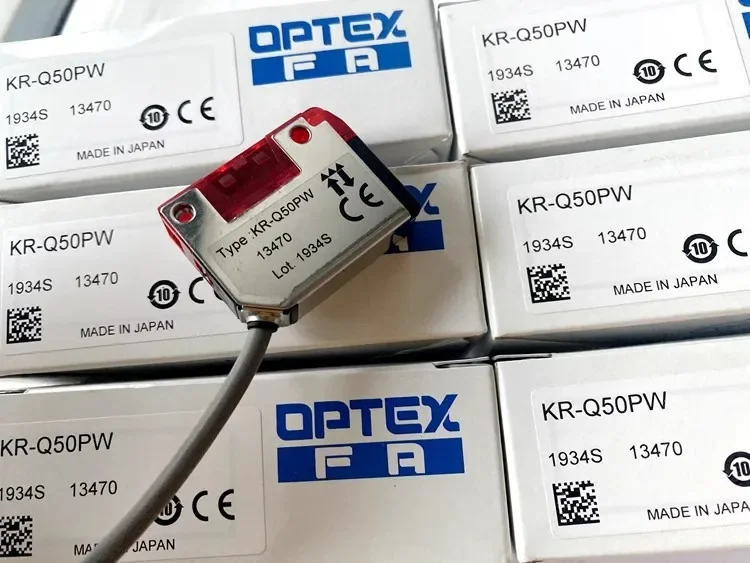KR-Q50PW Sensor Deteksi Objek Transparan Pelindung SUS dan Sensor LED Kecil Baru Asli