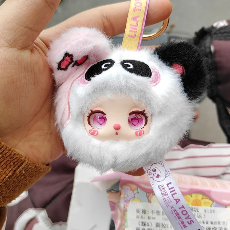 

Liila Garden Tea Party Series Blind Box 12Style Mini Plush Doll Pendant Cartoon Keychain Mystery Box Decor Toy Surprise Gifts