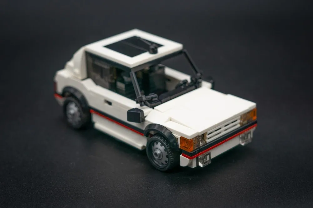 

Building Blocks Car Model Kit 205 GTI 277 Parts Racing Speed Champion Toy for Boys Girls Adults Christmas Gift