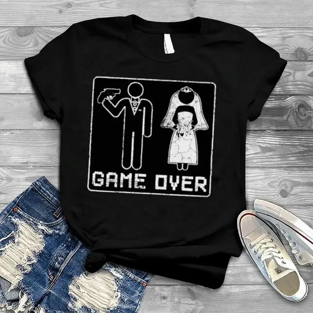 GAME OVER JGA Junggesellenabs Viss Geschenk Manner Party рубашка