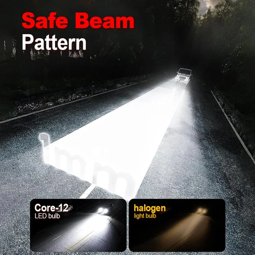 Imagen 2 del producto 2/4/6 Uds 180W de alta potencia H9 H8 faro Led Canbus bombilla de coche 6000K H11 lámpara de luz antiniebla para NISSAN Kicks 2016 2017 2018 2019-2021