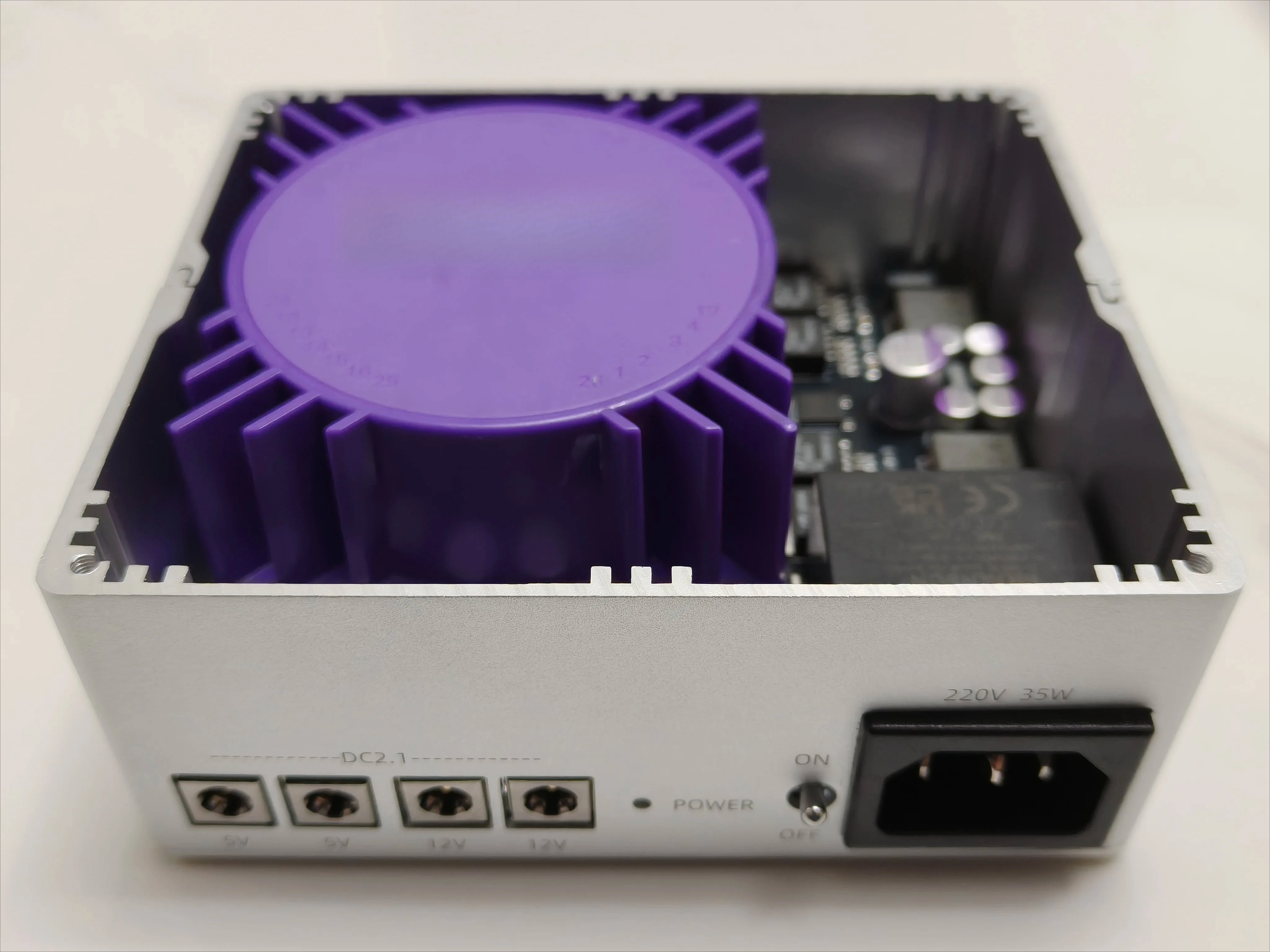 FOR Tianshu 35W Linear Power Supply Zero Magnetic Leakage, 4-Way Output Dual 12V 3A Dual 5V 3A