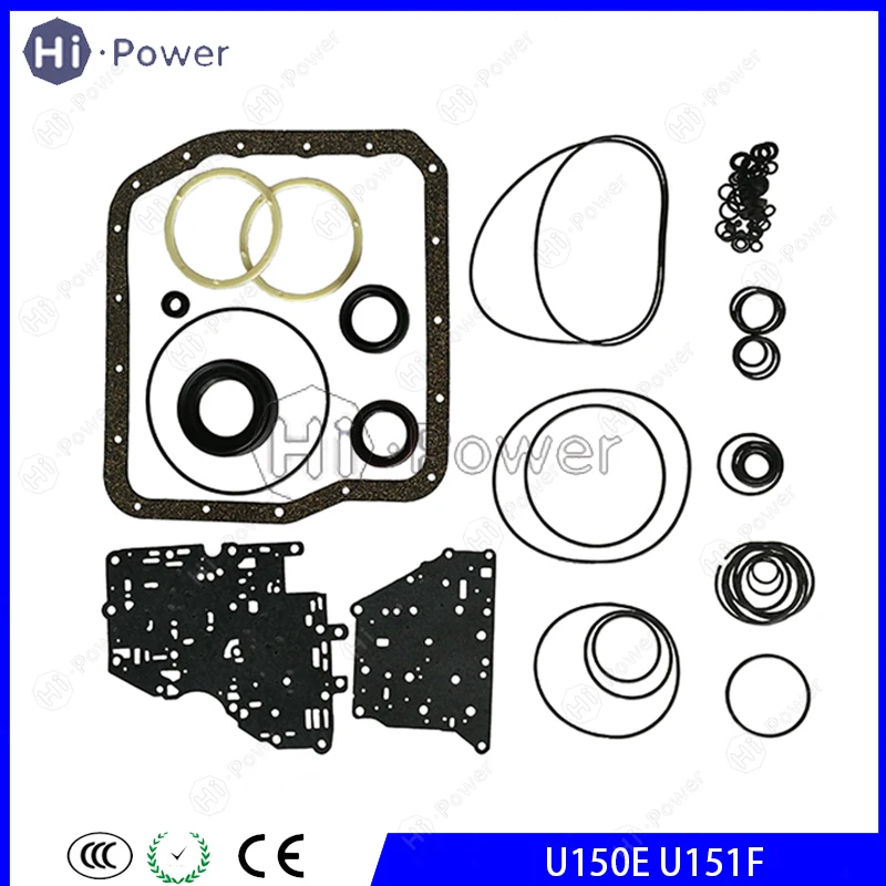 

U150E U150F U151E U151F Auto Transmission Clutch Repair Kit For Toyota Highlander Gearbox Overhaul Gasket Oil Seal Kit