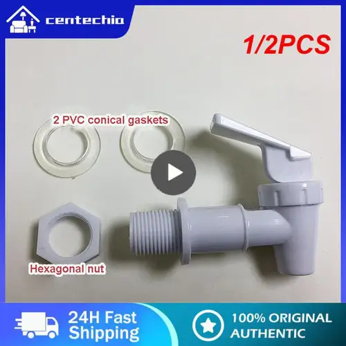 1/2 Uds válvula de vino dispensador de agua interruptor grifo botella de vino de vidrio grifo de plástico tarro barril de vino grifo del tanque de agua con filtro