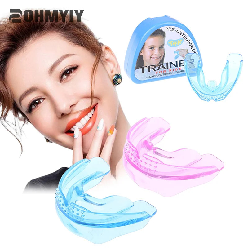 Teeth Trainer for Kids Children Teeth Orthodontic Appliance Dental Alignment Braces Mouthpieces Phase Soft and Hard