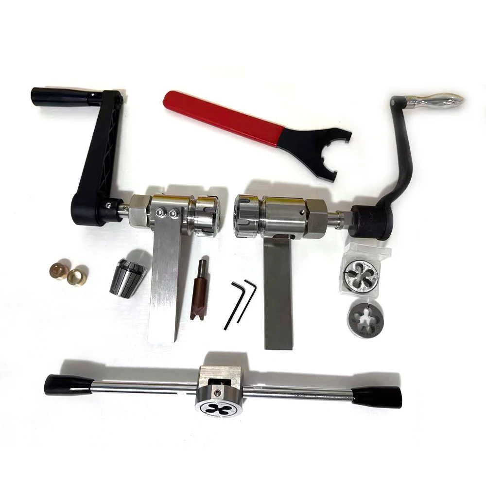 High Pressure Tube Screw Coning and Threading Tool for 1/4 and 3/8 and 9/16 Hp Tubing