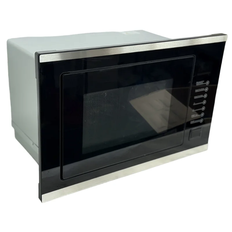 25L Convection Touch Glass Microwave Oven In-Built Installation for Kitchen Households Hotels RV 220V Electric True Grilling