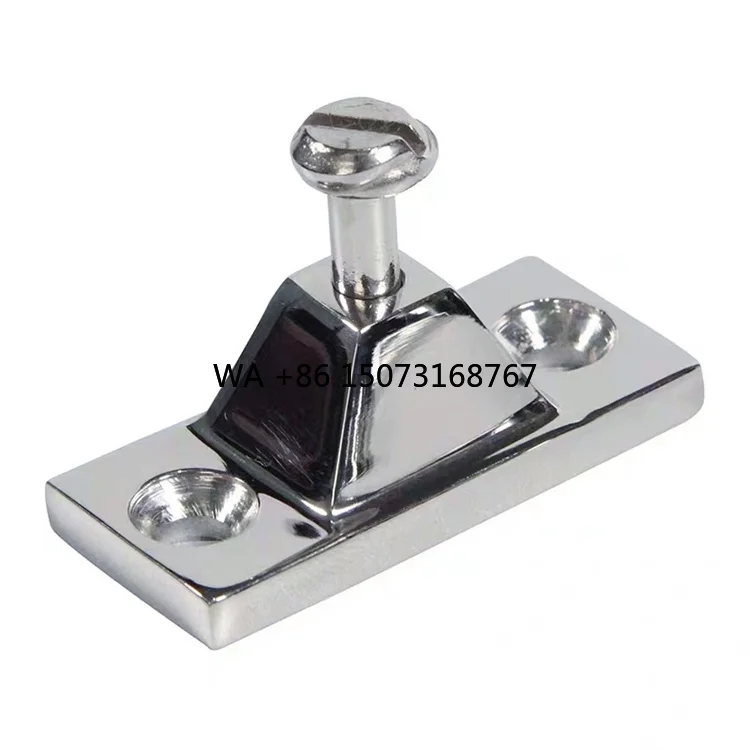 

China Factory Direct Sale 316 Stainless Steel Boat Bimini Top Hinge Swivel with 49mm Length