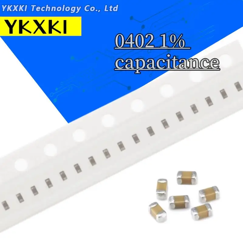 100pcs 0402 SMD Chip Multilayer Ceramic Capacitor 0.5pF - 10uF 10pF 47pF 100pF 470pF 1nF 10nF 15nF 100nF 0.1uF 1uF 2.2uF 4.7uF