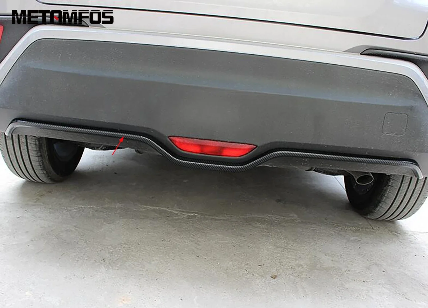 

Для Toyota C-HR 2016-2019: Хромированная накладка на задний бампер, сплиттер-диффузор, аксессуары для стайлинга автомобиля