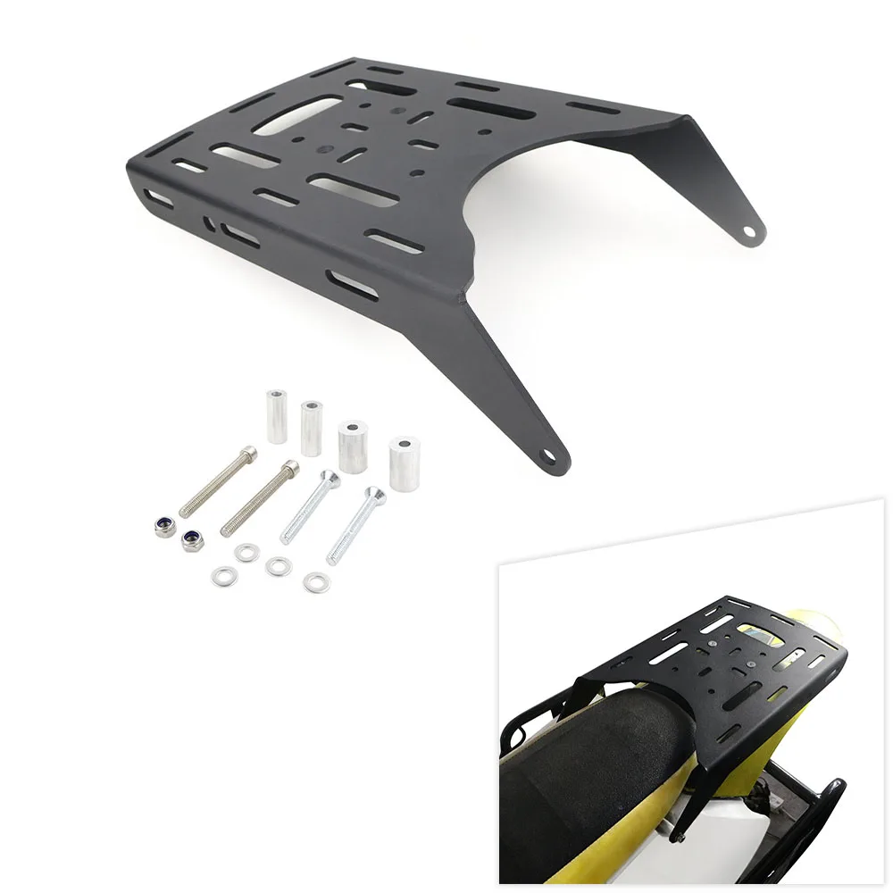 

Rear Luggage Fender Luggage Rack Cargo Fit For Suzuki DRZ400S/E DRZ400SM 2000-2024 Saddlebag Holder Shelf Bracket DRZ-400 E/S/SM