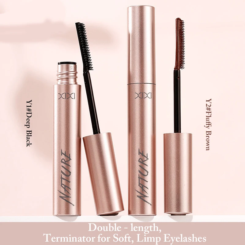 ماسكارا سوداء للرموش، رموش حريرية تدوم طويلاً، تطويل، مقاومة للماء، حجم، مستحضرات تجميل للعين، مناسبة لجميع النساء