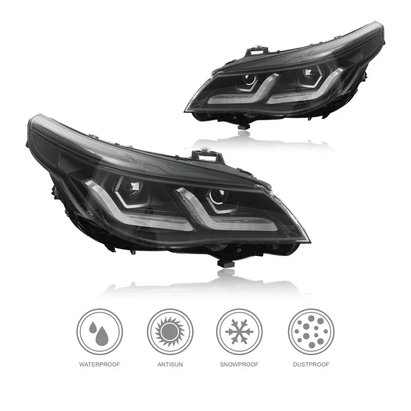 E60 Custom LED Headlights Modified 5th Generation 5 Series Model