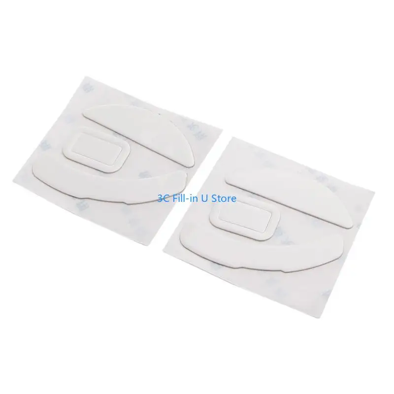 G8TA لـ Deathadder V2 Gaming Mouse Feet Mouse Mouse Skates White Mlides 2 حزم
