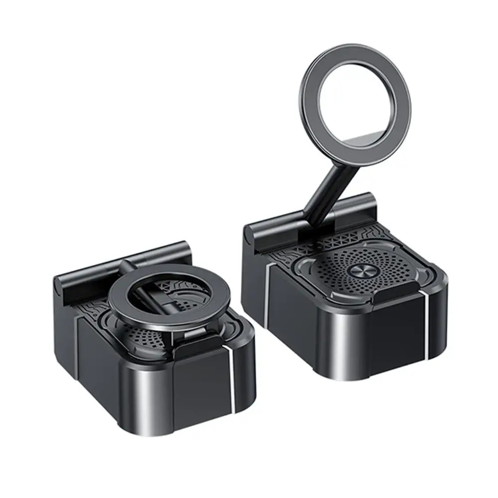 

3 In 1 Magnetic Power Speaker Stand Desktop Multifunctional With Wireless Desktop Accessories Speaker Holder Stand Mobile P X9a5