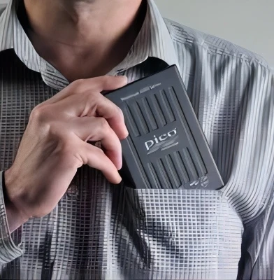 Pico Technology Picoscope 2204a Pc Usb راسم الذبذبات، Picoscope 2000، 2 قناة، 10 ميجا هرتز، 100 Msps، 8 Kpts، 35 Ns