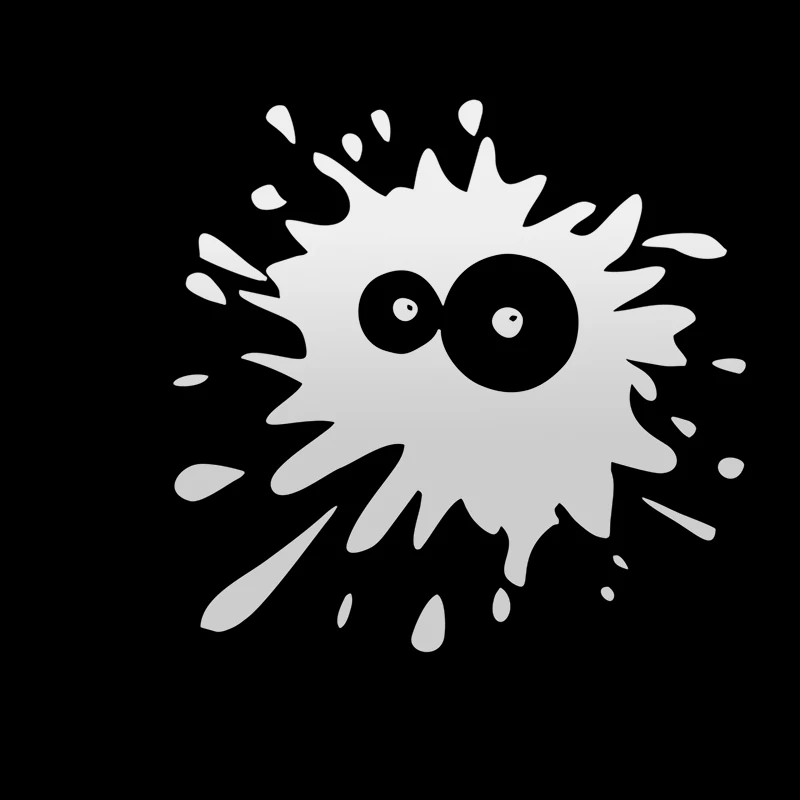 Забавные-наклейки-для-автомобиля-blot-3-—-виниловые-наклейки-на-бампер-и-окна-15x145-см-водонепроницаемые-автостайлинг-белый-черный-—-1-шт