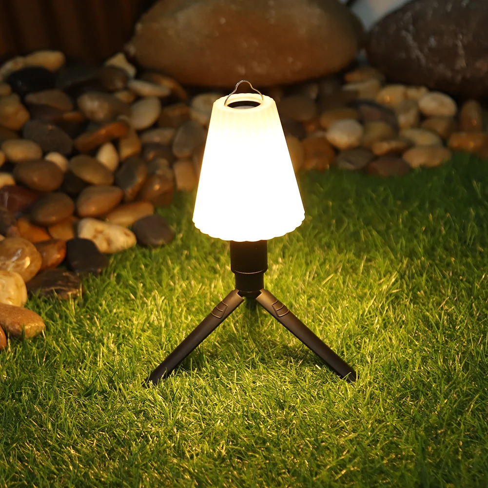 

Small Torch Lampshade with Top Handle Pleated Flashlight Cover White Plastic Floor Lamp Cover Hangable for Outdoor Travel