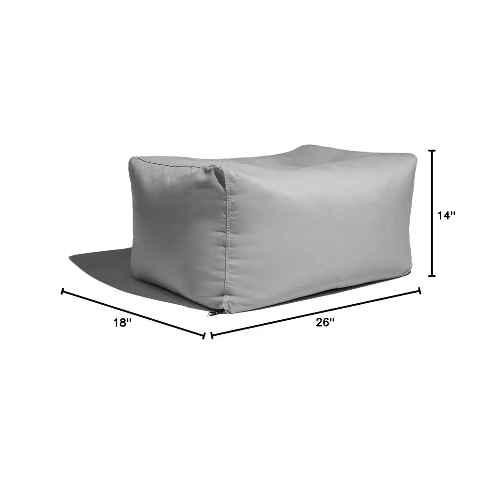 

Уличный пуф-мешок Leon, цвет гранит