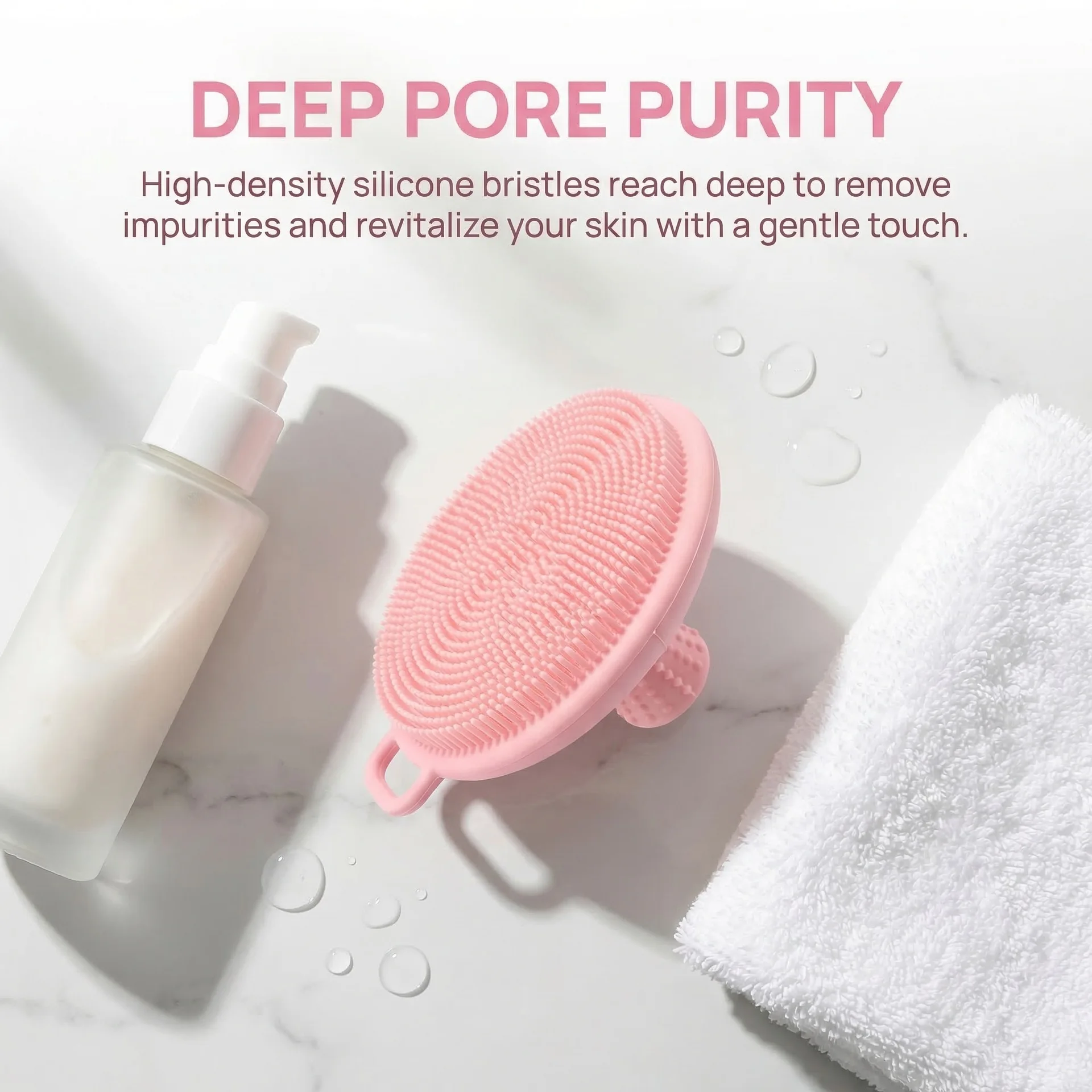 Silicone reinigingsborstel voo - Silicone Face Scrubber Electric recensie en prijs
