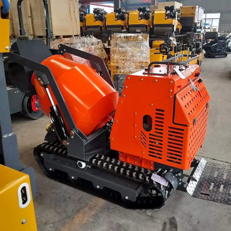 Customized High Quality Small Crawler Concrete Mixer Road Construction Self-Loading Concrete Mixer Truck Road Paving Concrete Mi