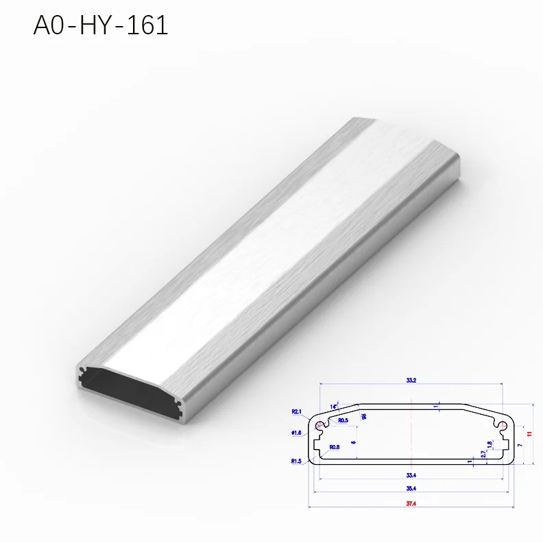 

Aluminum Profile 6063-2 Aluminum Extrusion Various Shapes Aluminum Alloy Integrated Box Profile CNC High Quality Customizable