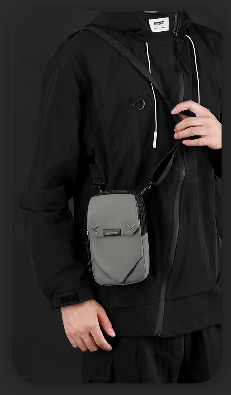 New Ins Trendy Small Bag Japanese Casual Shoulder bag Sports Commuter Fanny Pack Cycling Messenger Bags Мужская сумка Bolsa sac