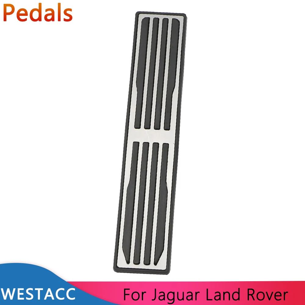 Car Dead Pedal Foot Rest Pedal Cover for Jaguar XE XF E-Pace F-Pace for Range Rover Velar 2016 - 2019 LHD Accessories