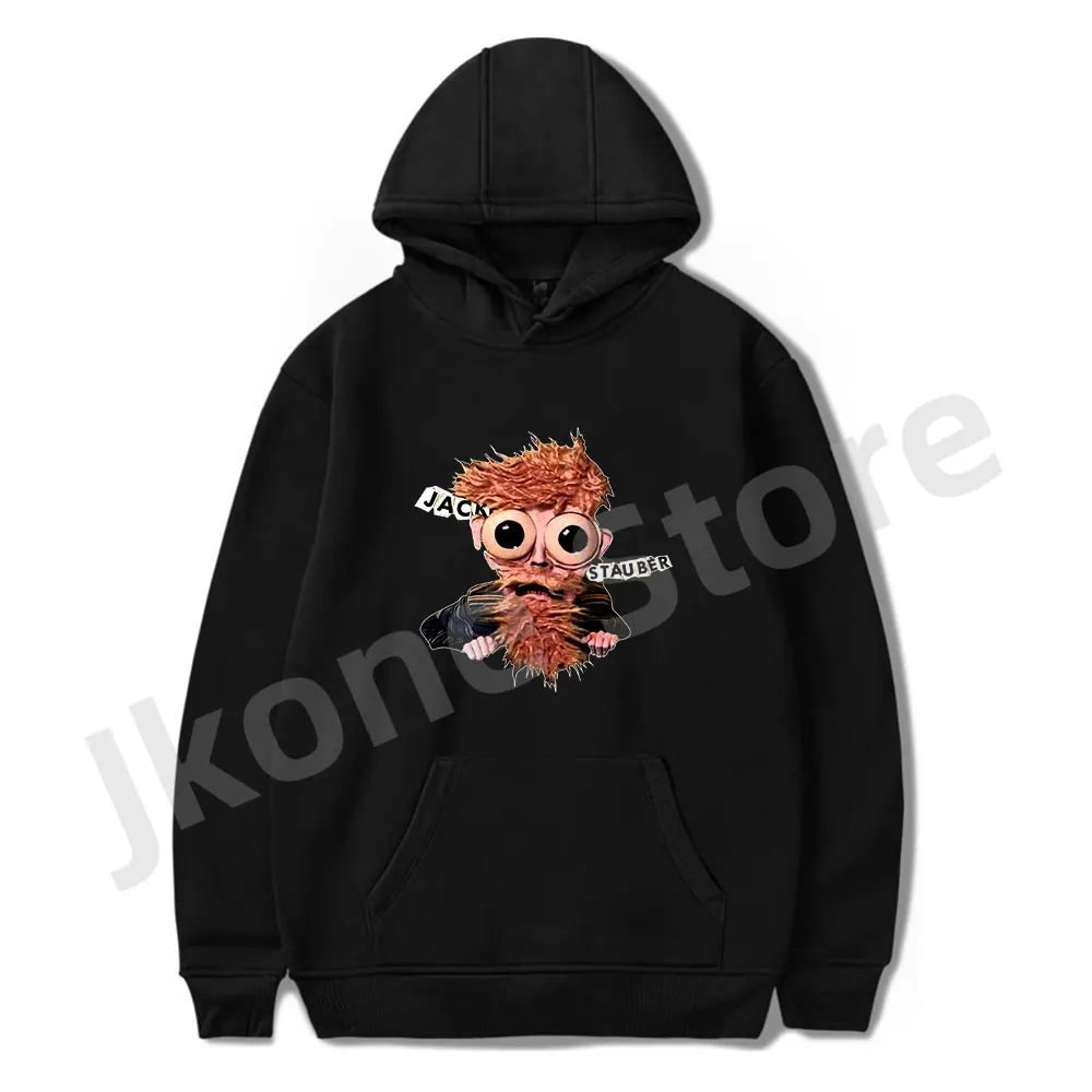 Jack Stauber Hoodies New Logo Merch Women Men Fashion Funny Casual Long Sleeve Sweatshirts