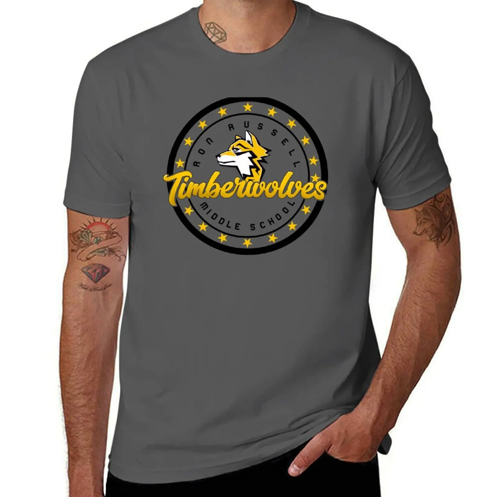 

Timberwolves RRMS Stars T-Shirt Halloween Casual T-Shirt