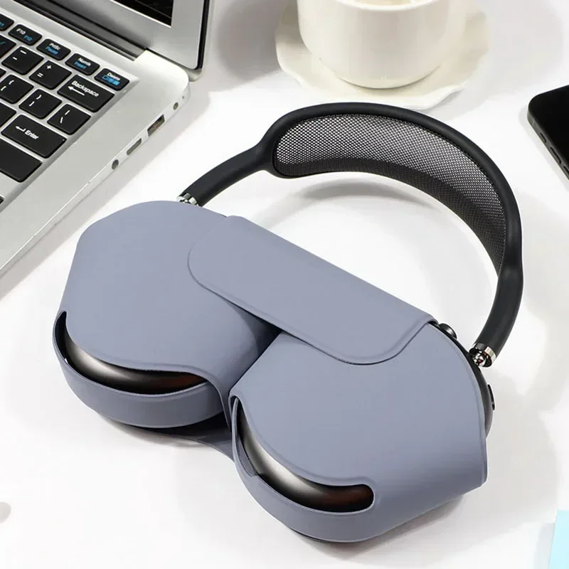 For AirPods Max Earphone Smart Protective Cover Leather Case Soft Comfortable Earphone Accessories